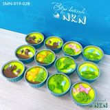  Set 6 Cupcake Khu Rừng Mùa Thu (SMN-019-028) 