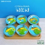  Set 6 Cupcake Hồ Cá Chép (SMN-019-034) 