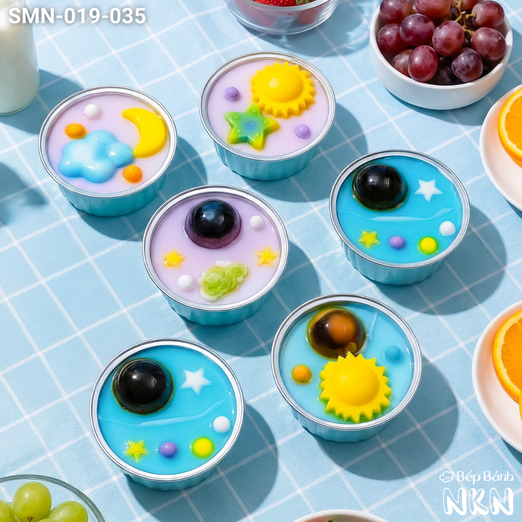  Set 6 Cupcake Hệ Mặt Trời (SMN-019-035) 