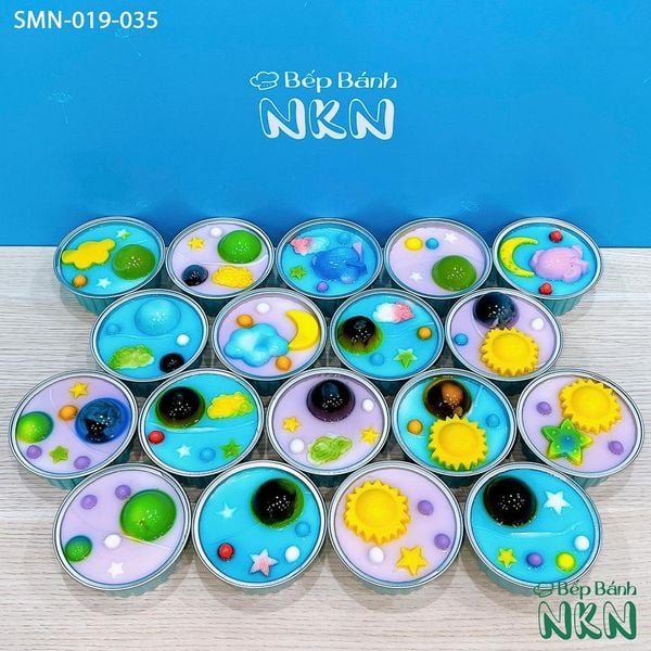  Set 6 Cupcake Hệ Mặt Trời (SMN-019-035) 