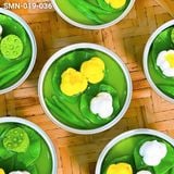  Set 6 Cupcake Hoa Sen Vàng (SMN-019-036) 