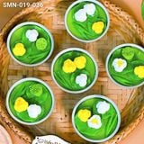  Set 6 Cupcake Hoa Sen Vàng (SMN-019-036) 