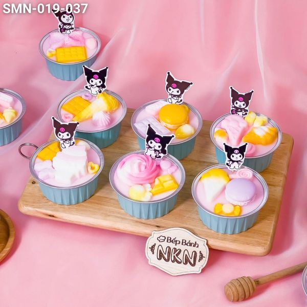  Set Cupcake Kuromi Tone Hồng (SMN-019-037) 