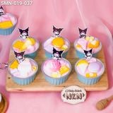  Set Cupcake Kuromi Tone Hồng (SMN-019-037) 