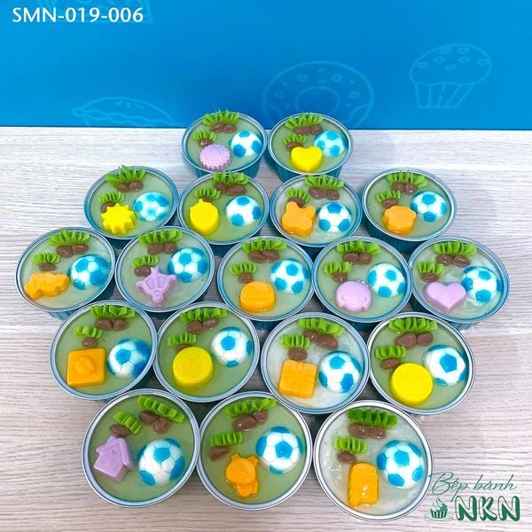  Set 6 Cupcake Bóng Đá Cho Bé (SMN-019-006) 