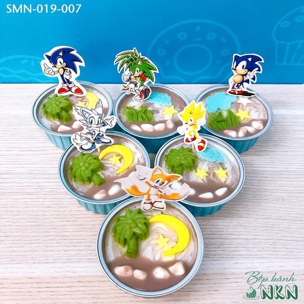  Set 6 Cupcake Sonic Cho Bé (SMN-019-007) 