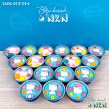  Set 6 Cupcake Hello Kitty Phối Màu (SMN-019-014) 