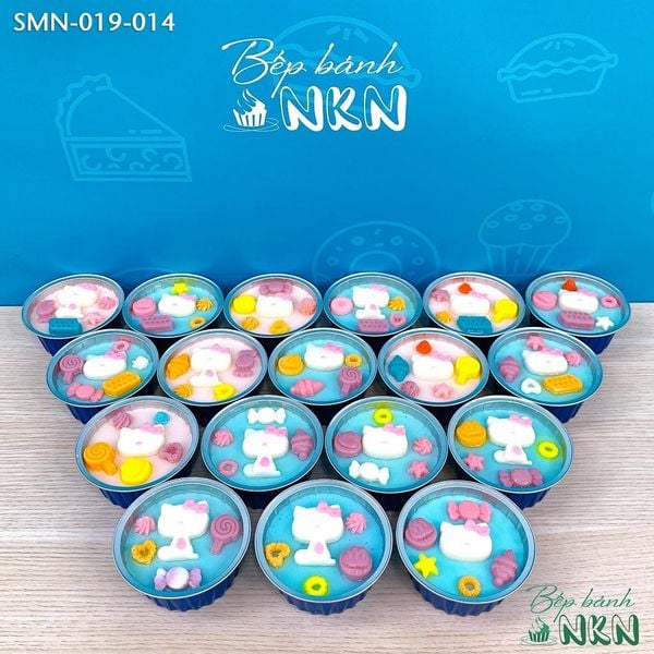 Set 6 Cupcake Hello Kitty Phối Màu (SMN-019-014) 