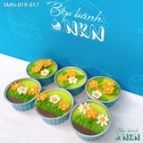  Set 6 Cupcake Hoa Cam (SMN-019-017) 