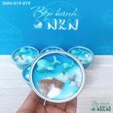  Set 6 Cupcake Cá Voi Xanh (SMN-019-019) 