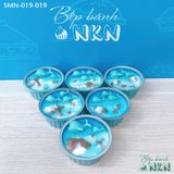  Set 6 Cupcake Cá Voi Xanh (SMN-019-019) 