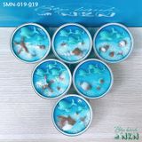  Set 6 Cupcake Cá Voi Xanh (SMN-019-019) 