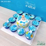  Set Bánh Đầy Tháng, Thôi Nôi Cho Bé (SRC-015-003) 