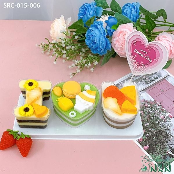  Set Bánh Quà Tặng I LOVE YOU (SRC-015-006) 