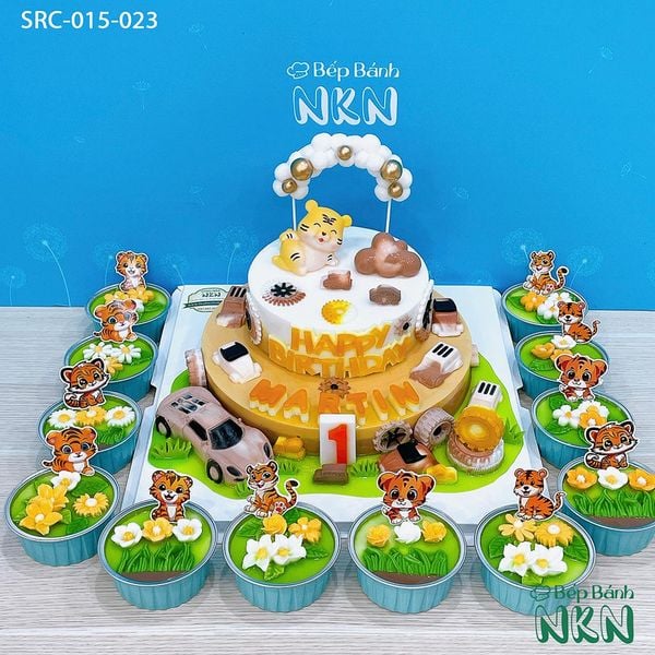  Set Bánh Thôi Nôi, Sinh Nhật Cho Bé Tuổi Dần (SRC-015-023) 