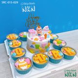  Set Bánh Đầy Tháng, Thôi Nôi Cho Bé (SRC-015-029) 