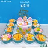  Set Bánh Đầy Tháng, Thôi Nôi Cho Bé (SRC-015-029) 