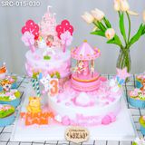  Set Bánh Sinh Nhật Pony Đu Quay Cho Bé (SRC-015-030) 