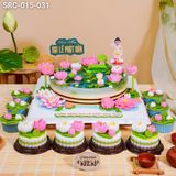  Set Bánh Hoa Sen Dâng Lễ Phật Đản (SRC-015-031) 