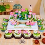  Set Bánh Hoa Sen Dâng Lễ Phật Đản (SRC-015-031) 