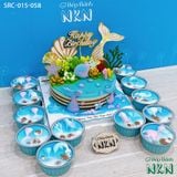  Set Bánh Sinh Nhật Tiên Cá (SRC-015-058) 