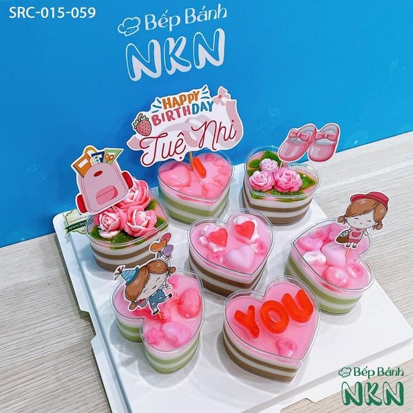  Set Bánh Cupcake Sinh Nhật (SRC-015-059) 