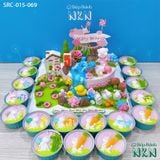  Set Bánh Sinh Nhật Bé Heo Hồng (SRC-015-069) 