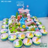 Set Bánh Sinh Nhật Bé Heo Hồng (SRC-015-069) 