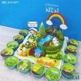  Set Bánh Sinh Nhật Vườn Thỏ (SRC-015-071) 