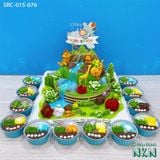  Set Bánh Sinh Nhật Công Viên Khủng Long 2 Tầng (SRC-015-076) 