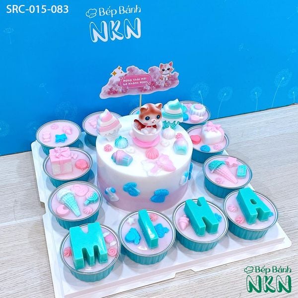  Set Bánh Đầy Tháng, Thôi Nôi Cho Bé (SRC-015-083) 