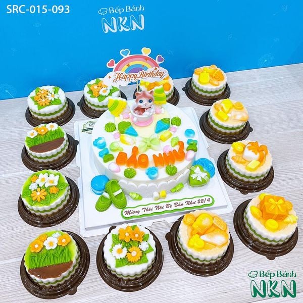  Set Bánh Thôi Nôi, Đầy Tháng Cho Bé Tuổi Mèo (SRC-015-093) 