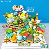  Bánh Sinh Nhật Chủ Đề Vườn Thú (SRC-015-109) 