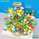  Bánh Sinh Nhật Chủ Đề Vườn Thú (SRC-015-109) 