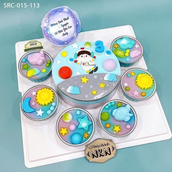  Set Bánh Sinh Nhật Phi Hành Gia (SRC-015-113) 