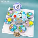  Set Bánh Sinh Nhật Phi Hành Gia (SRC-015-113) 