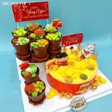  Tháp Bánh 2 Tầng Mừng Khai Trương (SRC-015-118) 