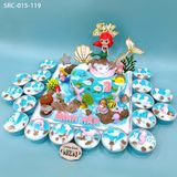 Set Bánh Sinh Nhật Tiên Cá (SRC-015-119) 