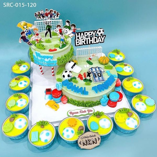  Set Bánh Sinh Nhật Bóng Đá (SRC-015-120) 