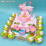  Set Bánh Sinh Nhật Vườn Thỏ (SRC-015-121) 