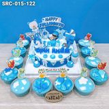  Set Bánh Đầy Tháng Cho Bé Trai (SRC-015-122) 