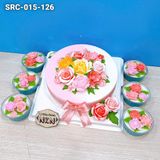  Set Bánh Hoa Hồng (SRC-015-126) 