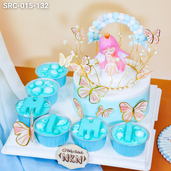  Bánh Sinh Nhật Chủ Đề Thiên Thần (SRC-015-132) 