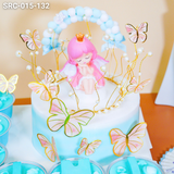  Bánh Sinh Nhật Chủ Đề Thiên Thần (SRC-015-132) 