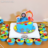  Set Bánh Rau Cau Chủ Đề Hot Wheels (SRC-015-133) 