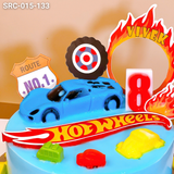  Set Bánh Rau Cau Chủ Đề Hot Wheels (SRC-015-133) 