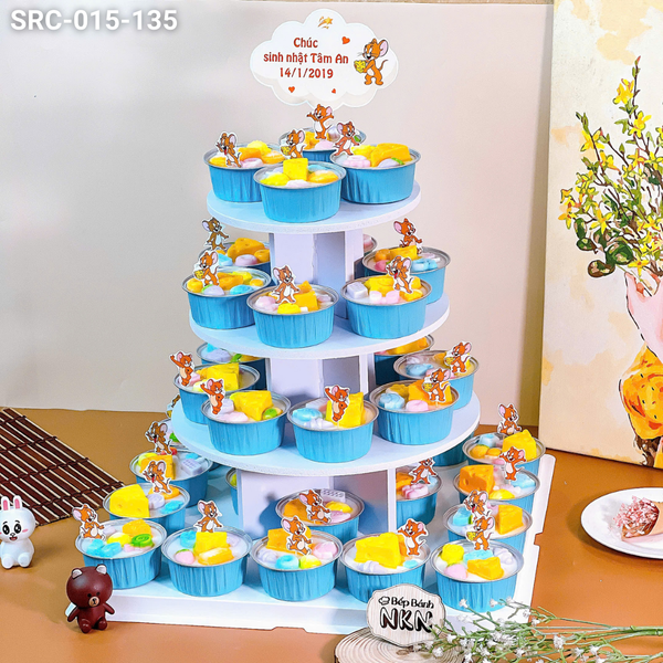  Set Bánh Rau Câu Mừng Sinh Nhật Bé Chủ Đề Chuột Jerry (SRC-015-135) 