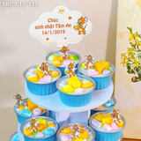  Set Bánh Rau Câu Mừng Sinh Nhật Bé Chủ Đề Chuột Jerry (SRC-015-135) 