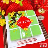  Bánh Chưng Hoa Mai (TET-027-007) 