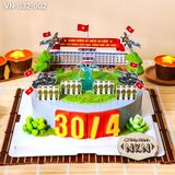  Bánh Kỷ Niệm 50 Năm Giải Phóng Miền Nam Thống Nhất Đất Nước (Mẫu 2) (VN-032-002) 